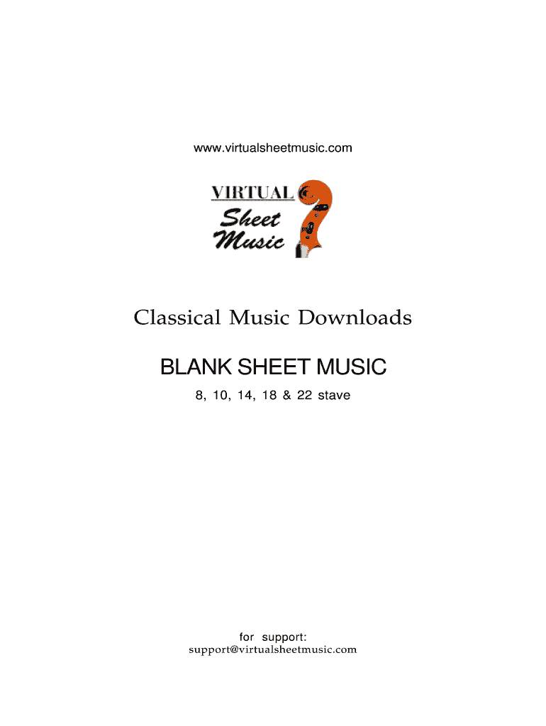 Blank Sheet Music To Type On – Fill Online, Printable With Blank Sheet Music Template For Word