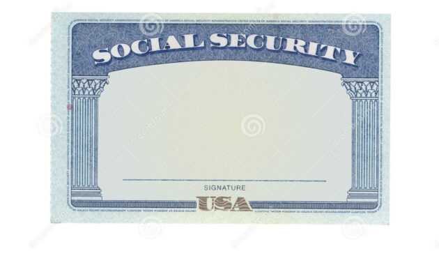 Blank Social Security Card Template Download - Great within Blank Social Security Card Template