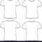 Blank T Shirts Template Pertaining To Blank T Shirt Outline Template