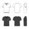 Blank V Neck T Shirt. — Stock Vector © Aunaauna2012 #101169496 For Blank V Neck T Shirt Template
