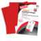 Blanks Usa Sumac Red Small Door Hangers – 11 X 8 1/2 In 65 Lb Cover 30%  Recycled Pre Cut 50 Per Package Intended For Blanks Usa Templates