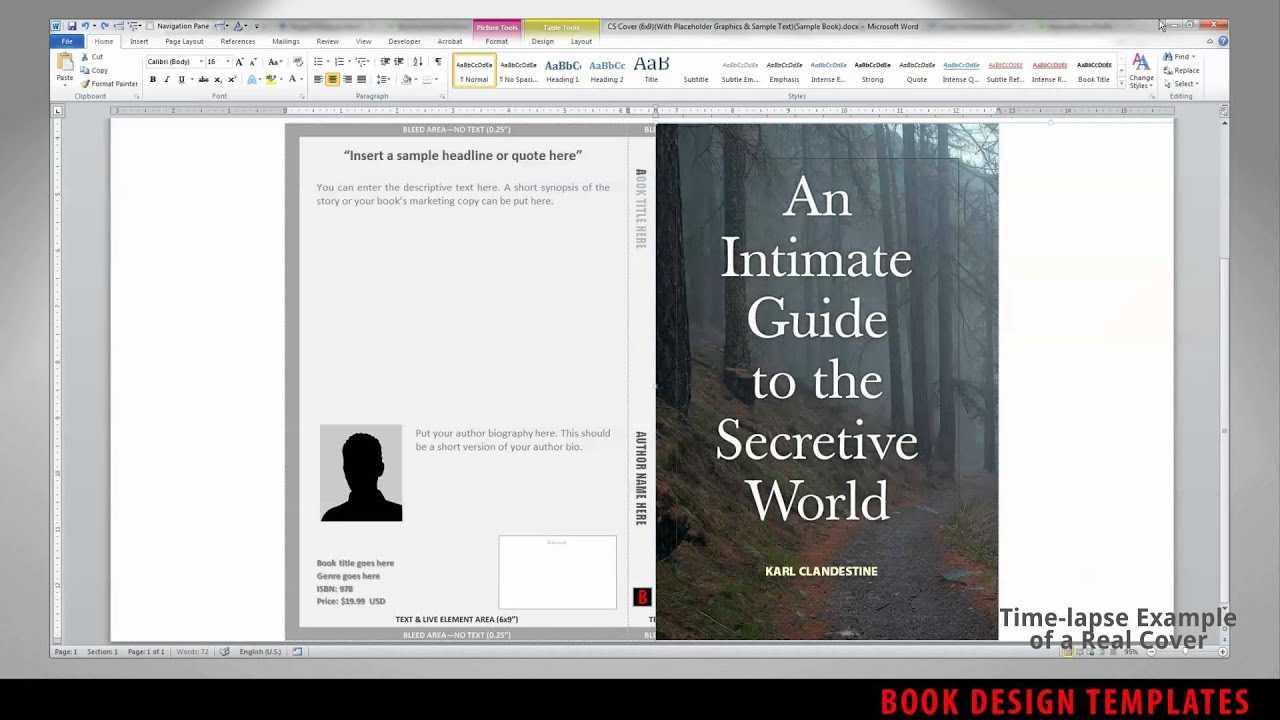 Book Template Design Word – Yeppe.digitalfuturesconsortium With Booklet Template Microsoft Word 2007