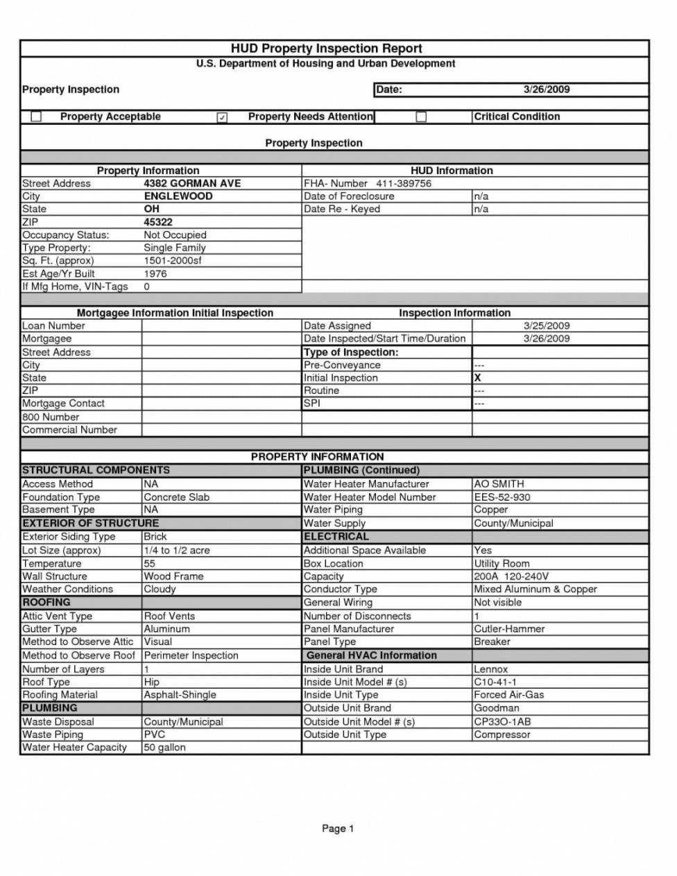 Building Inspection Report Sample And Template Free Nz For Daily Inspection Report Template