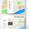 Business Templates For Bi Fold Brochure, Magazine, Flyer Or With Regard To Blank City Map Template