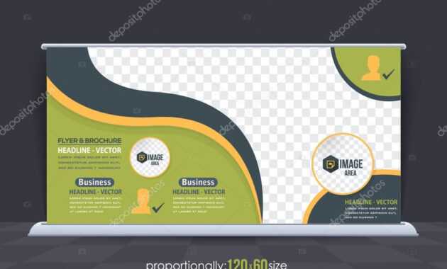 Business Theme Outdoor Banner Design, Advertising Vector within Outdoor Banner Design Templates