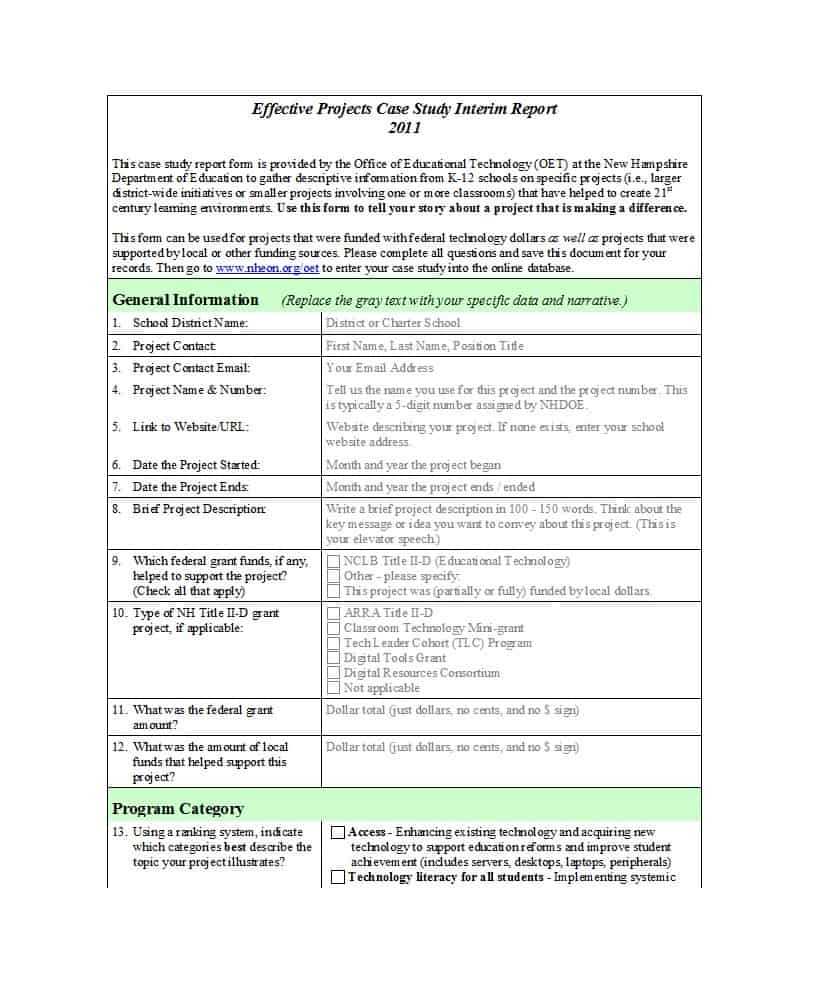 Case Study Template – Dalep.midnightpig.co Inside Case Report Form Template