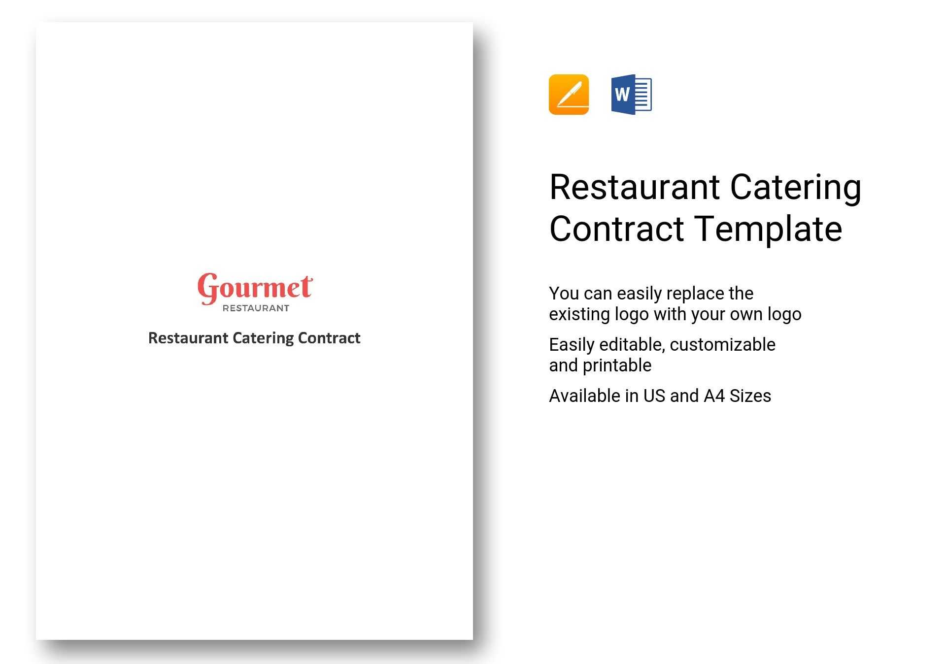 Catering Contract Template – Calep.midnightpig.co Inside Catering Contract Template Word