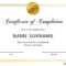 Certificate Of Completion Free – Dalep.midnightpig.co With Regard To Blank Certificate Of Achievement Template