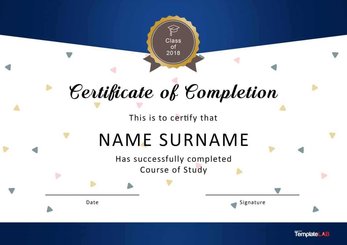 Certificate Of Template – Dalep.midnightpig.co Intended For Graduation Certificate Template Word