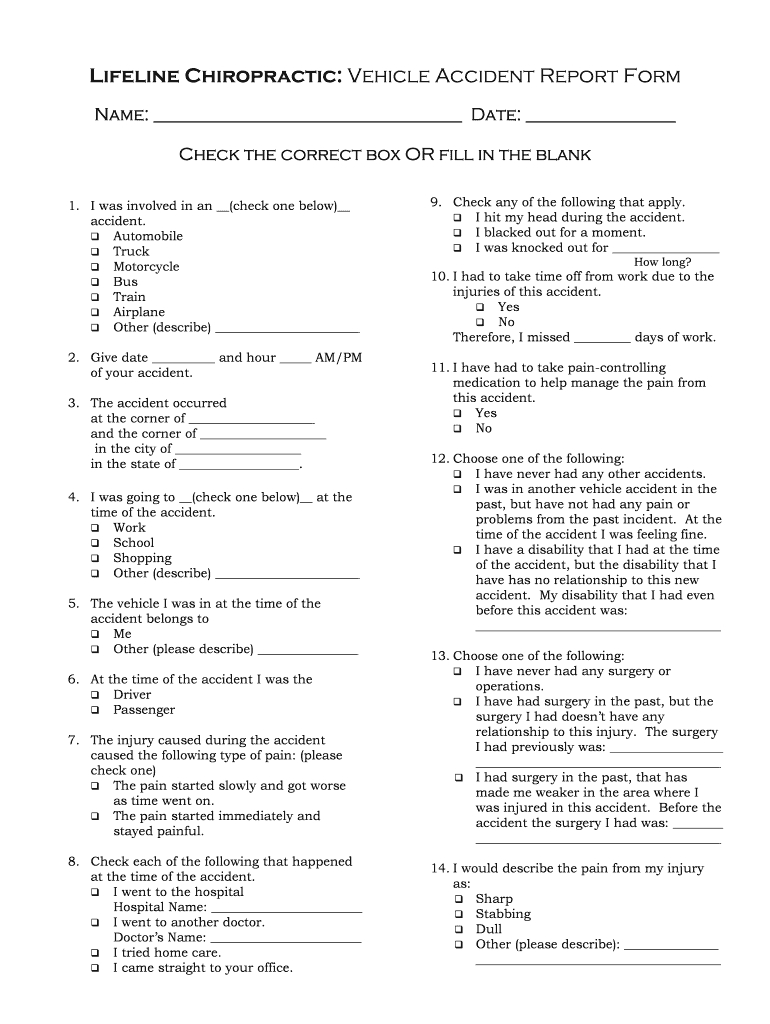 Chiropractic Narrative Report Template – Fill Online For Chiropractic X Ray Report Template