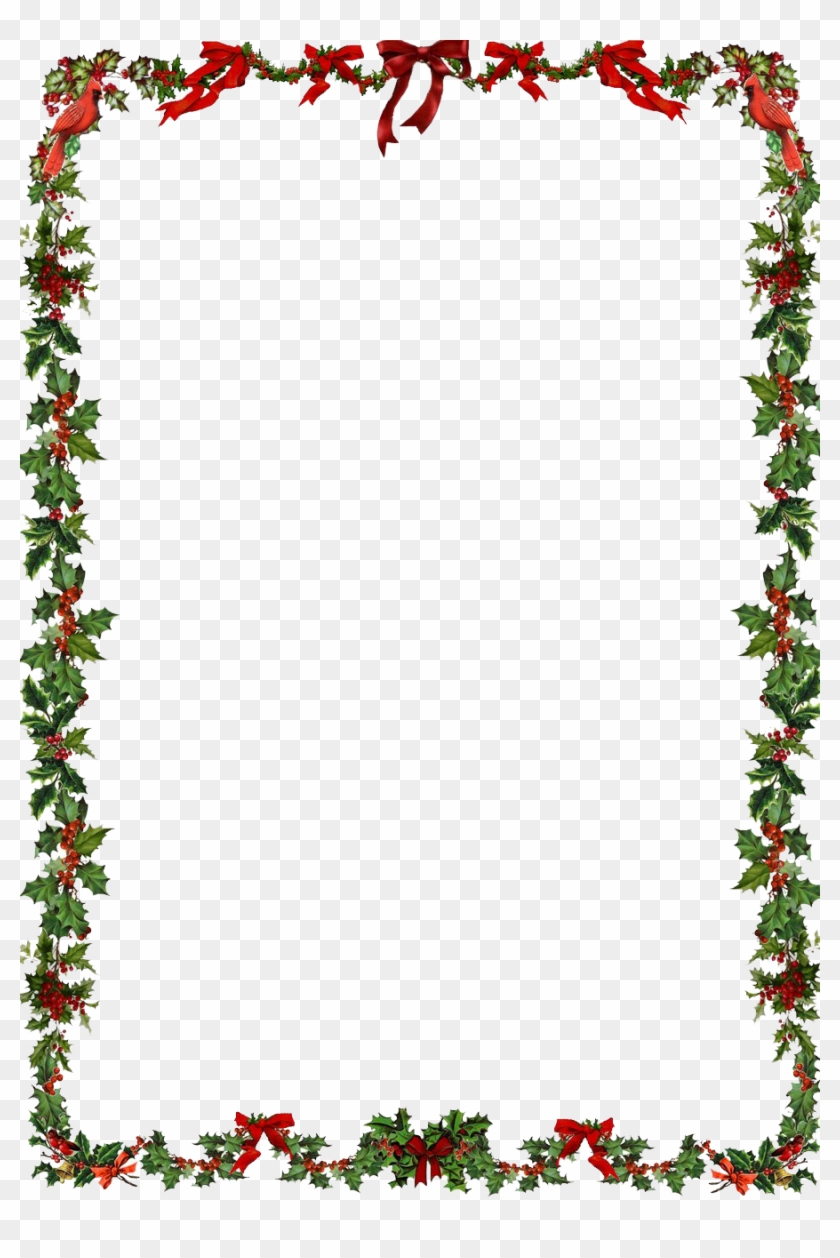 Christmas Borders For Word Documents – Dalep.midnightpig.co With Christmas Border Word Template
