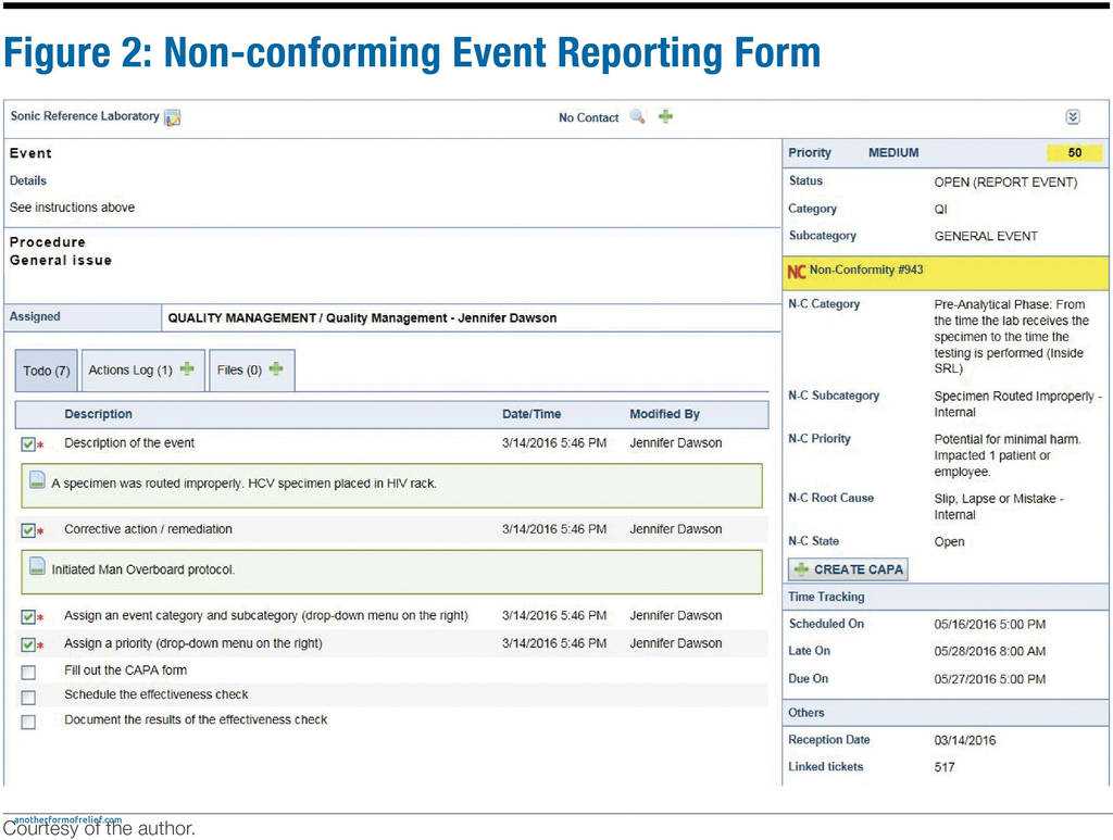 Corrective Action Request Form Iso 9001 Fresh Non Throughout Non Conformance Report Form Template