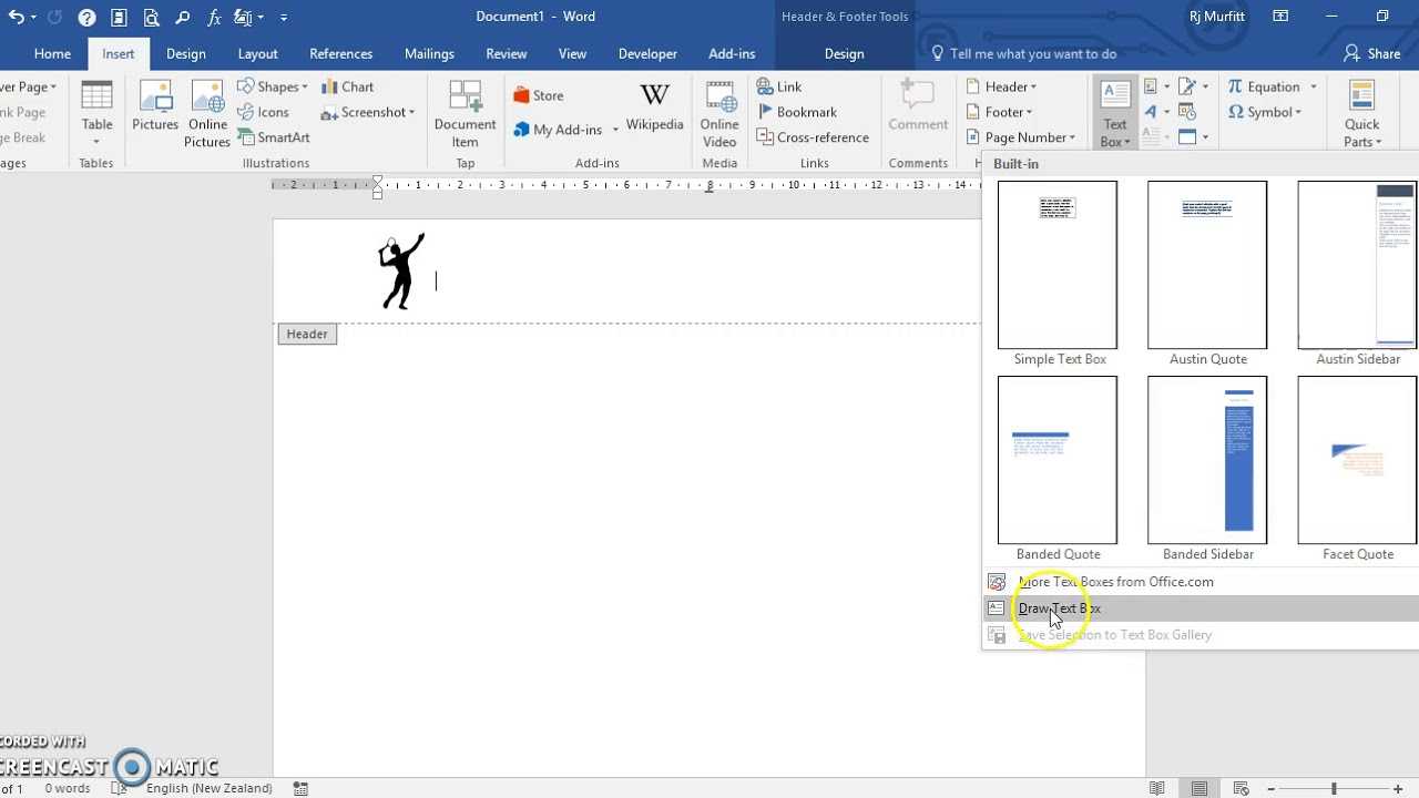 Create A Letterhead Template In Microsoft Word 2016 Intended For How To Create A Letterhead Template In Word