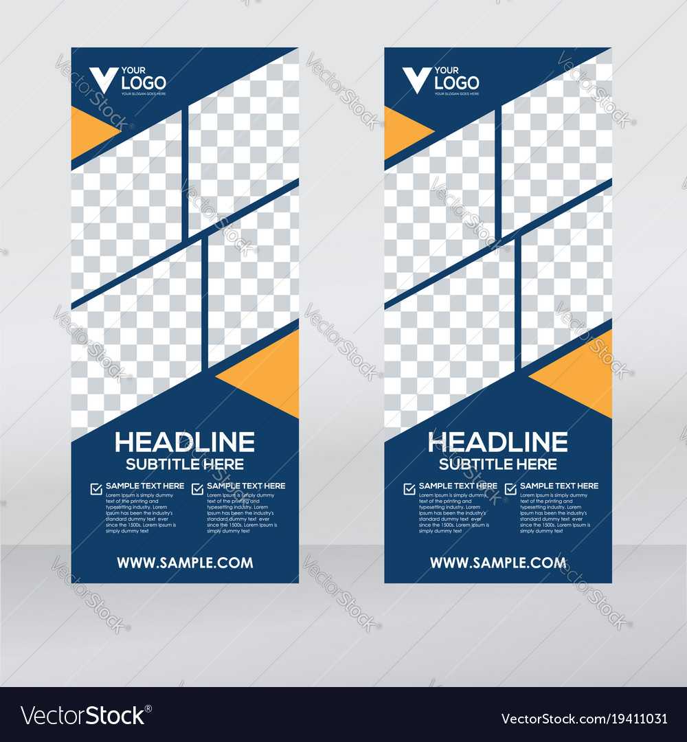 Creative Roll Up Banner Design Template Regarding Pop Up Banner Design Template