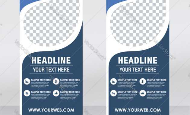 Creative Roll Up Banner Design Template regarding Pop Up Banner Design Template