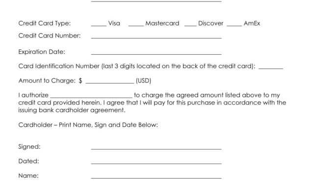Credit Card Authorization Form Template Microsoft - Calep within Credit Card Authorization Form Template Word