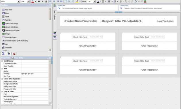 Проверенные Методики Ibm Business Analytics: Внедрение intended for Cognos Report Design Document Template