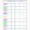 Daily Behavior Chart Printable Colorful | Loving Printable Pertaining To Daily Behavior Report Template