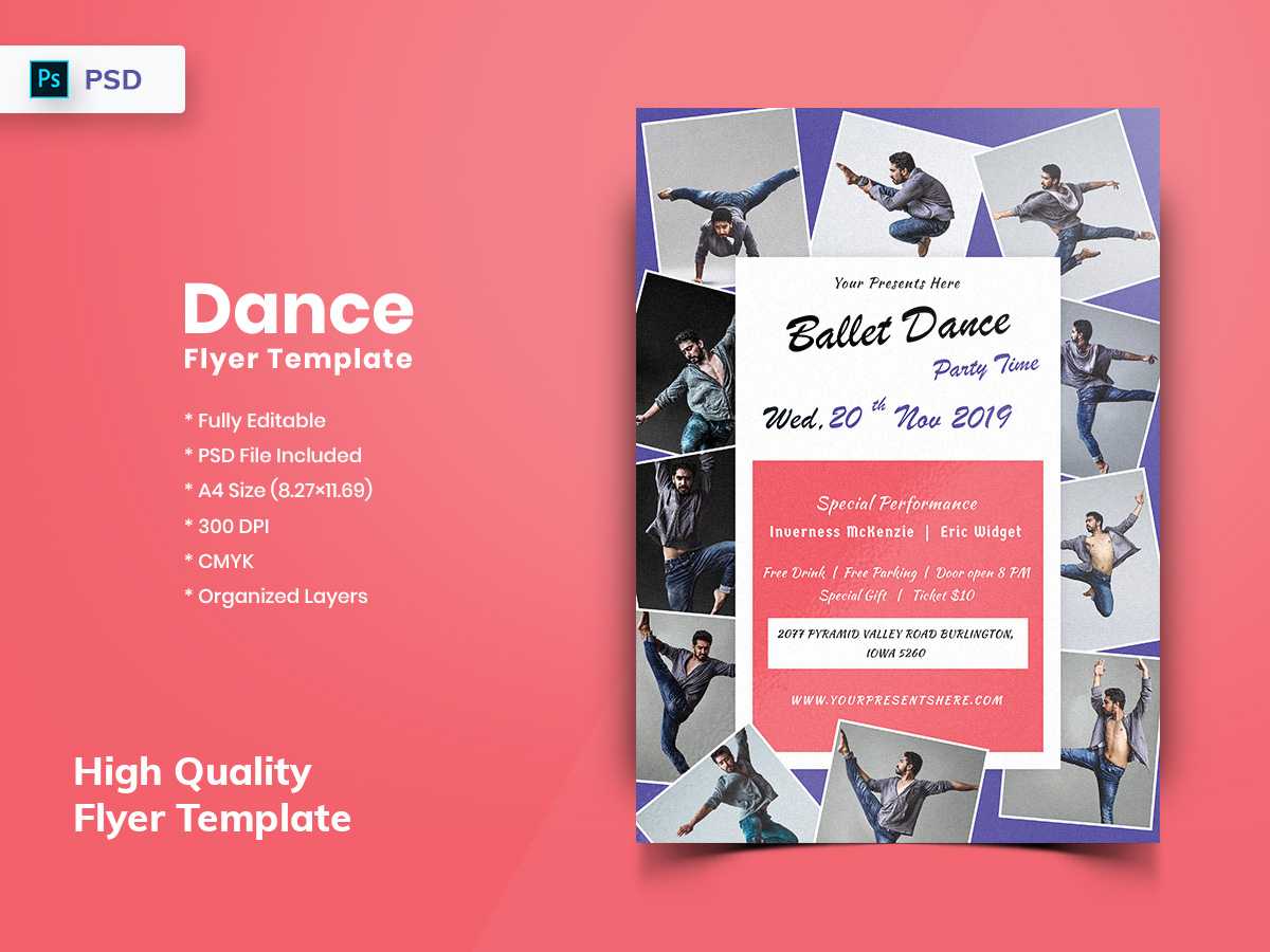 Dance Flyer Template - Calep.midnightpig.co Pertaining To Dance Flyer Template Word