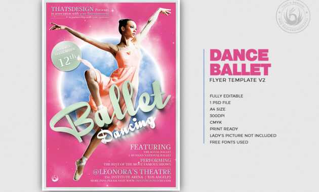 Dance Flyer Template - Calep.midnightpig.co with regard to Dance Flyer Template Word