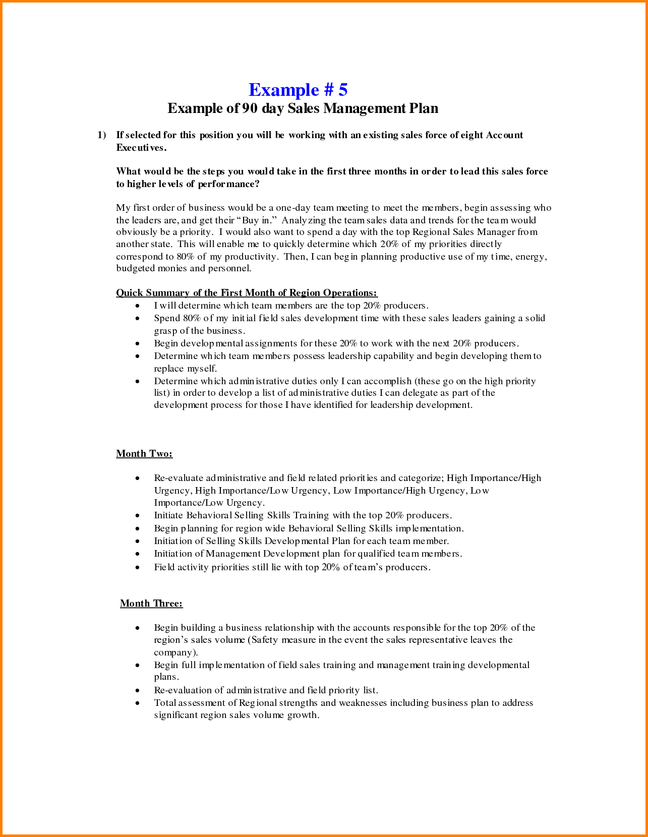 Day Business An Template Word 30 60 90 Plan Sales Free Ppt With Regard To 30 60 90 Day Plan Template Word