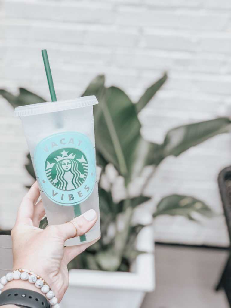 Diy Starbucks Tumbler + Free Cut Files – Kayla Makes Throughout Starbucks Create Your Own Tumbler Blank Template