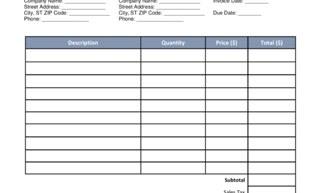 Download A Proforma Invoice For 2019 | Template Samples regarding Free Proforma Invoice Template Word