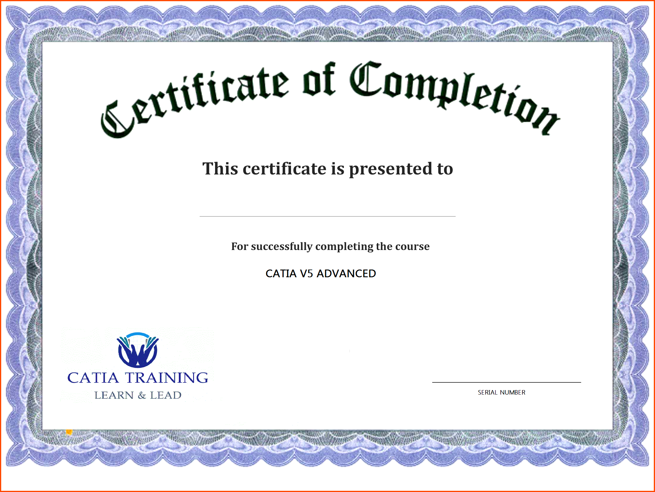 √ Free Printable Certificate Of Completion Template In Blank Award Certificate Templates Word