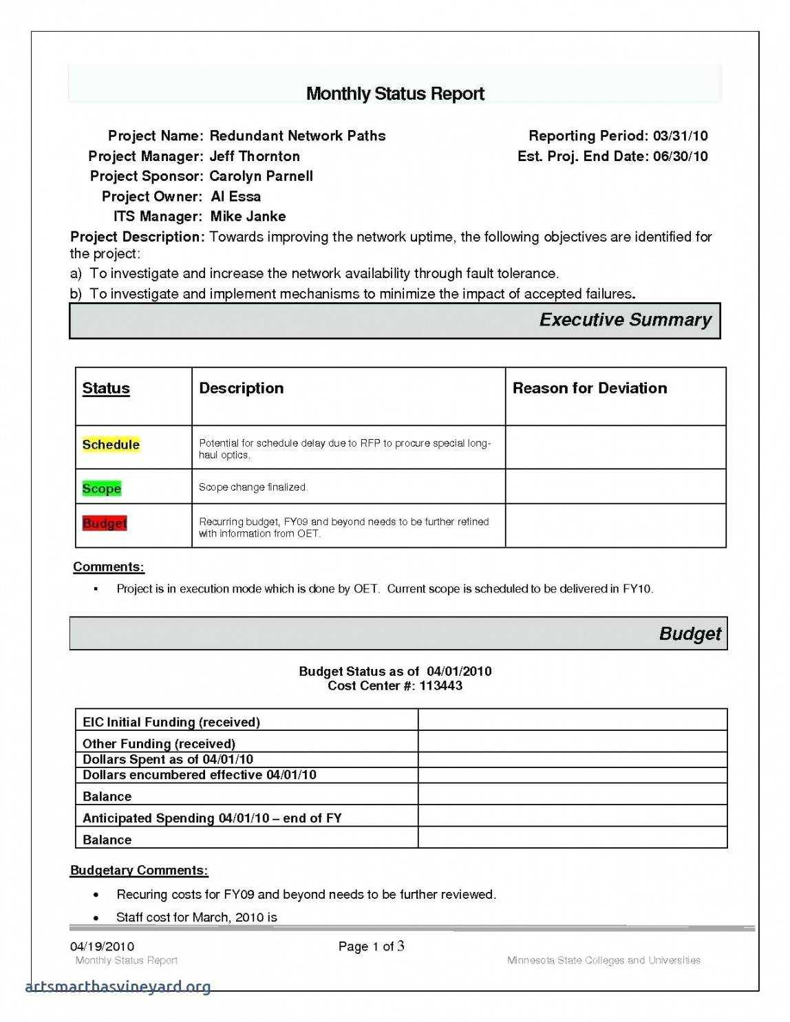 Editable Weekly Progress Report Template Student Pdf Project For Funding Report Template