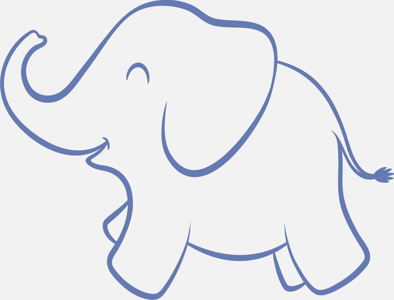 Elephant Outline Blank Elephant Template Bear Ideas On Jpg In Blank Elephant Template
