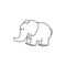 Elephant Shapes – Tim's Printables Inside Blank Elephant Template