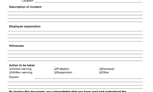 Employee Incident Report Template Free - Calep.midnightpig.co in Ohs Incident Report Template Free