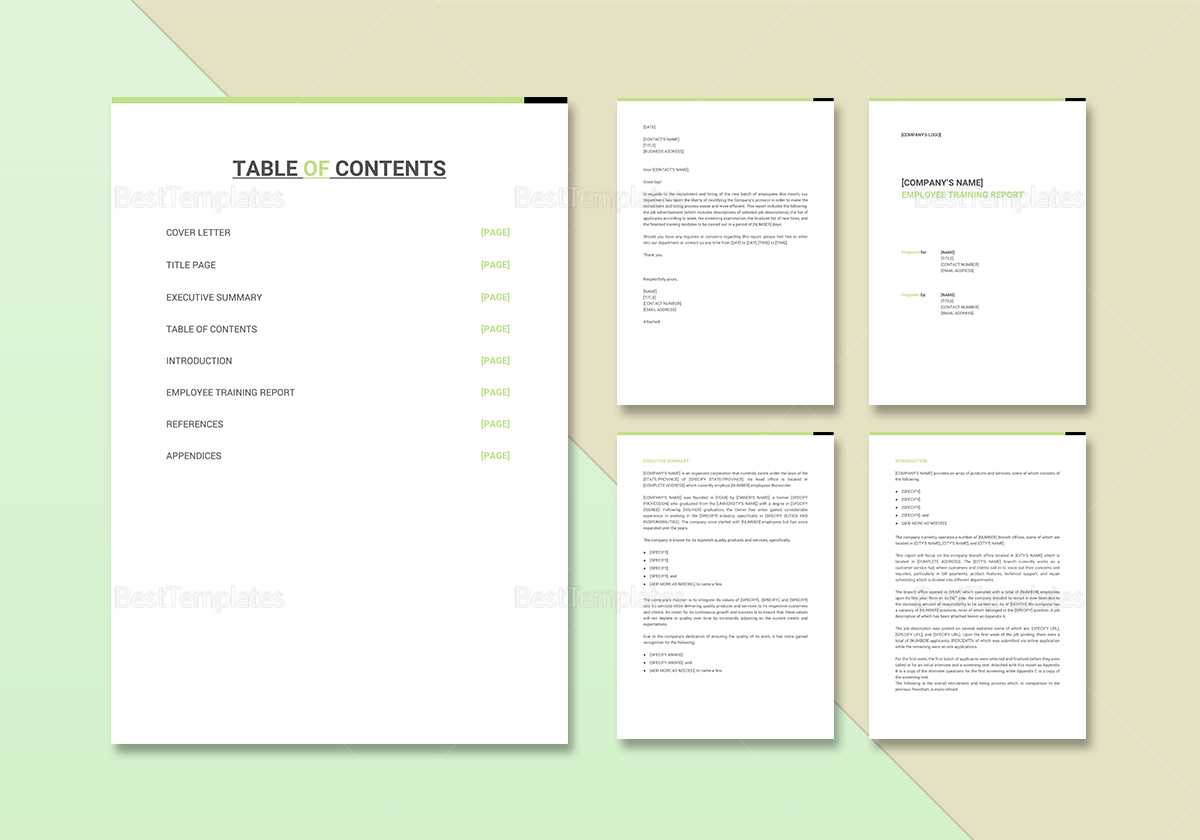 Employee Training Report Template – Calep.midnightpig.co Throughout Training Summary Report Template