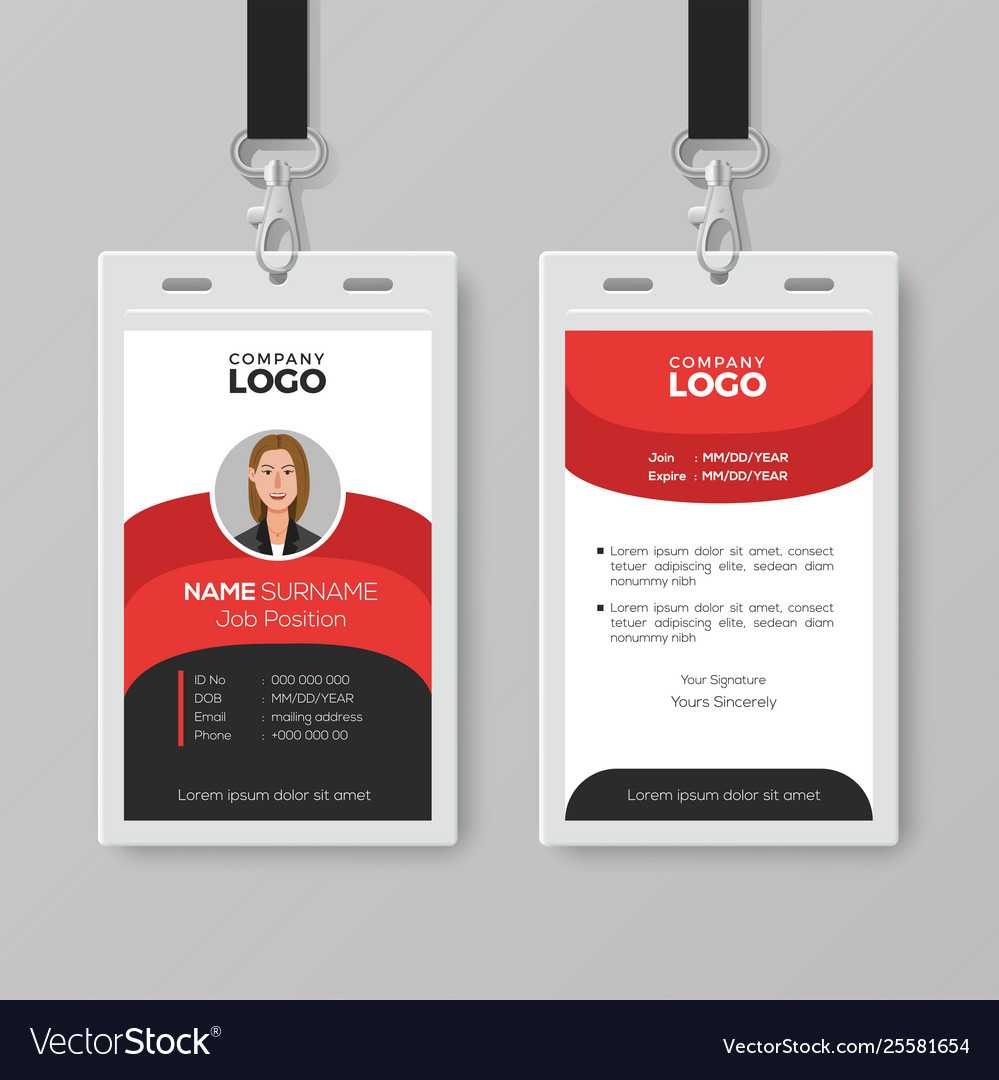 Employees Id Card Template – Dalep.midnightpig.co Pertaining To Id Badge Template Word