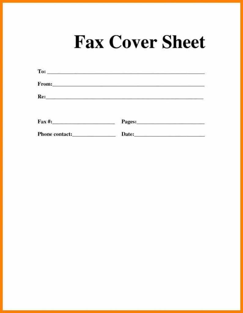 Fax Template In Word 2010 – Calep.midnightpig.co With Fax Template Word 2010