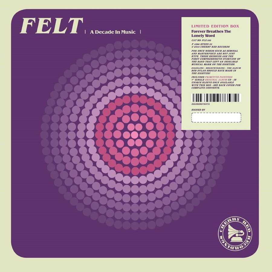 Felt: Forever Breathes The Lonely Word, Remastered Cd & 7" Vinyl Box Set Within Cd Liner Notes Template Word