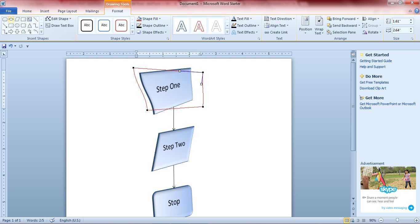 Flow Chart Microsoft Word 2010 – Duna For How To Use Templates In Word 2010