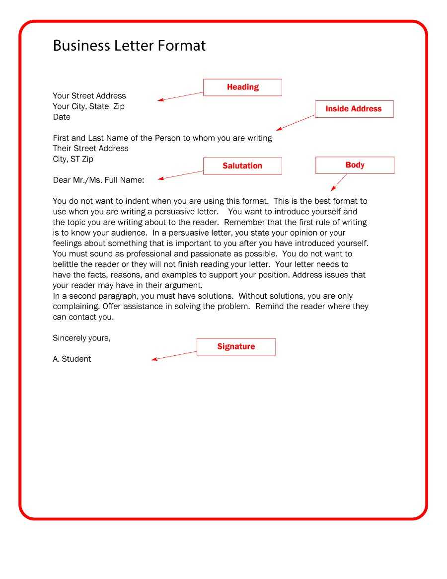 Formal Letter Writing Templates – Dalep.midnightpig.co With Regard To Blank Letter Writing Template For Kids