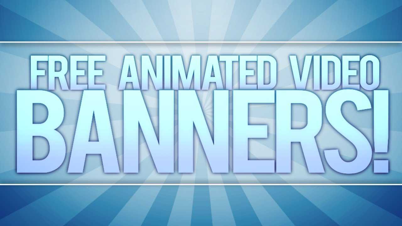 **free** Animated Video Banner Template! [Adobe After Effects] Inside Animated Banner Templates