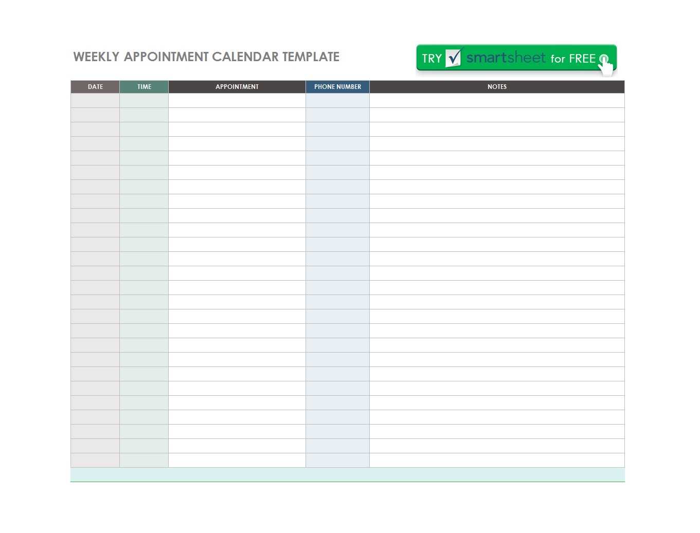 Free Appointment Calendar Download – Calep.midnightpig.co Throughout Appointment Sheet Template Word