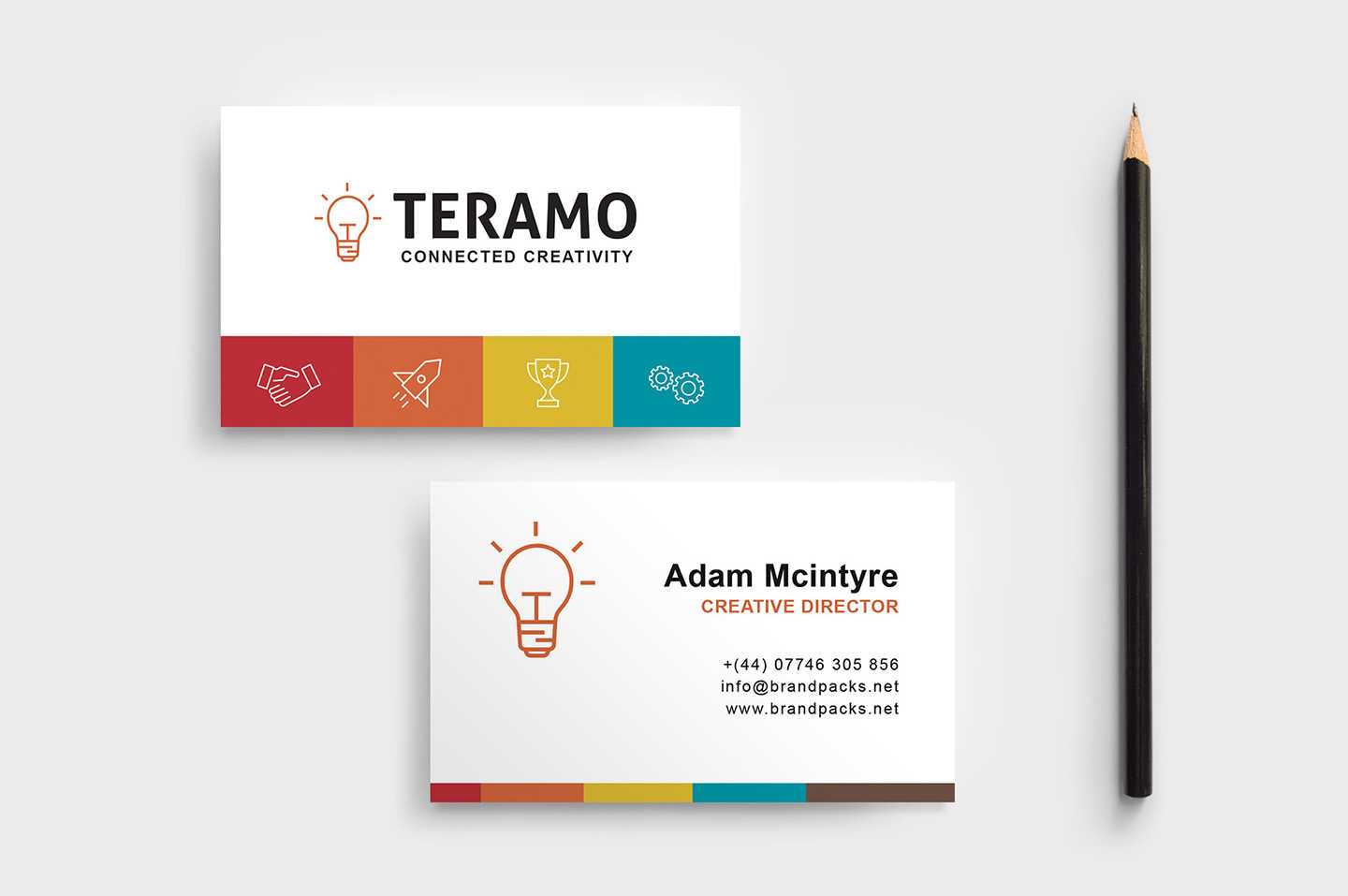 Free Business Card Template In Psd, Ai & Vector – Brandpacks For Blank Business Card Template Photoshop