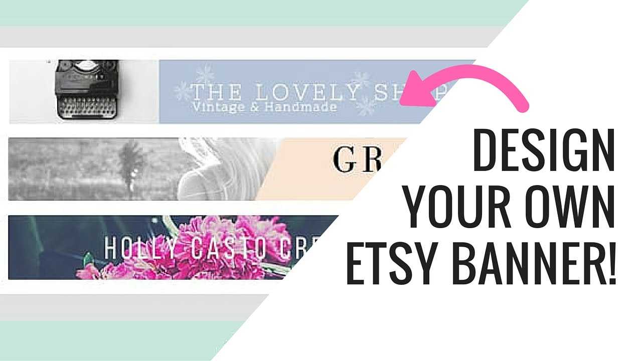 Free Etsy Banner Maker And Easy Tutorial Using Canva With Regard To Etsy Banner Template
