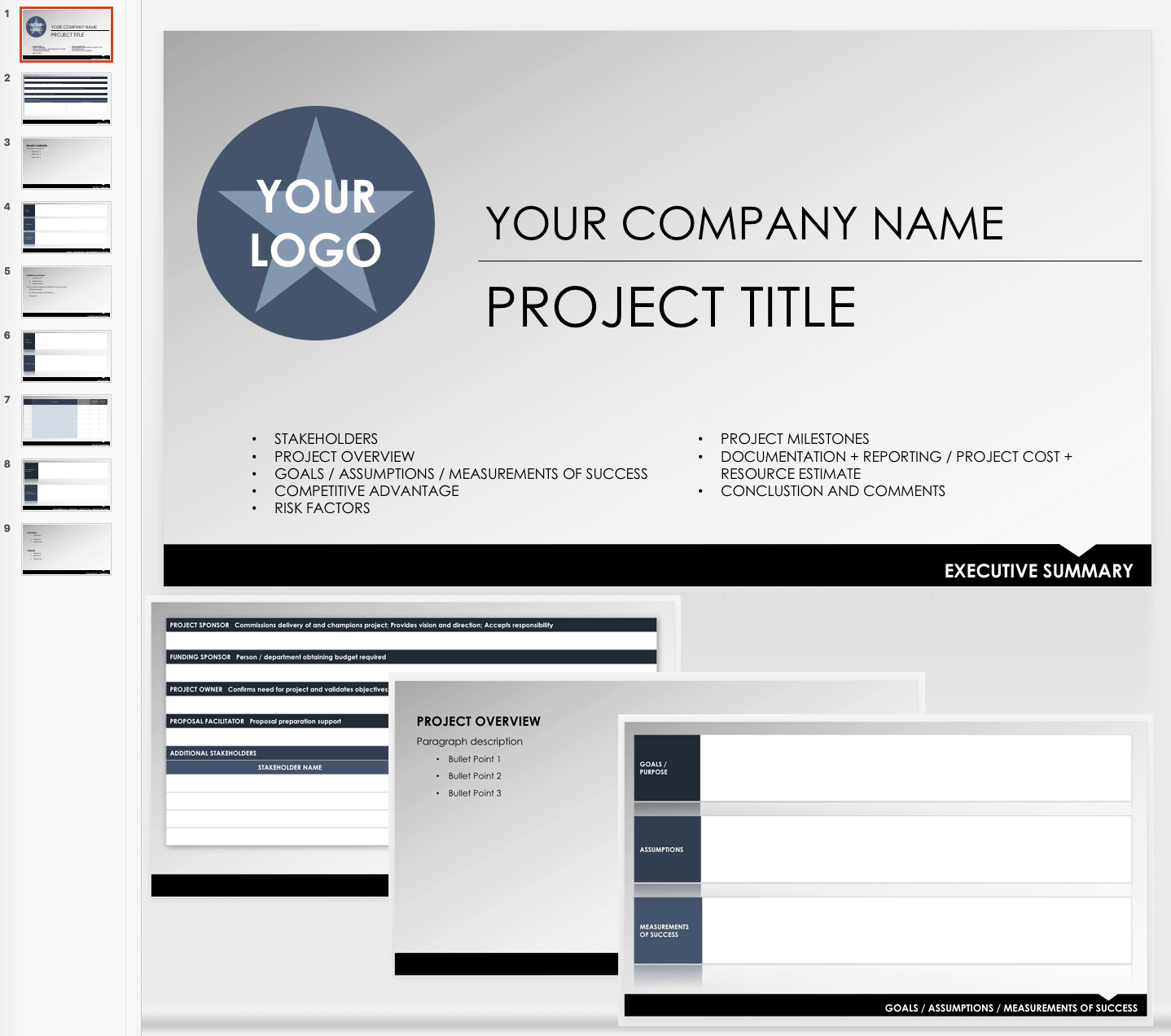 Free Executive Summary Templates | Smartsheet With Executive Summary Project Status Report Template