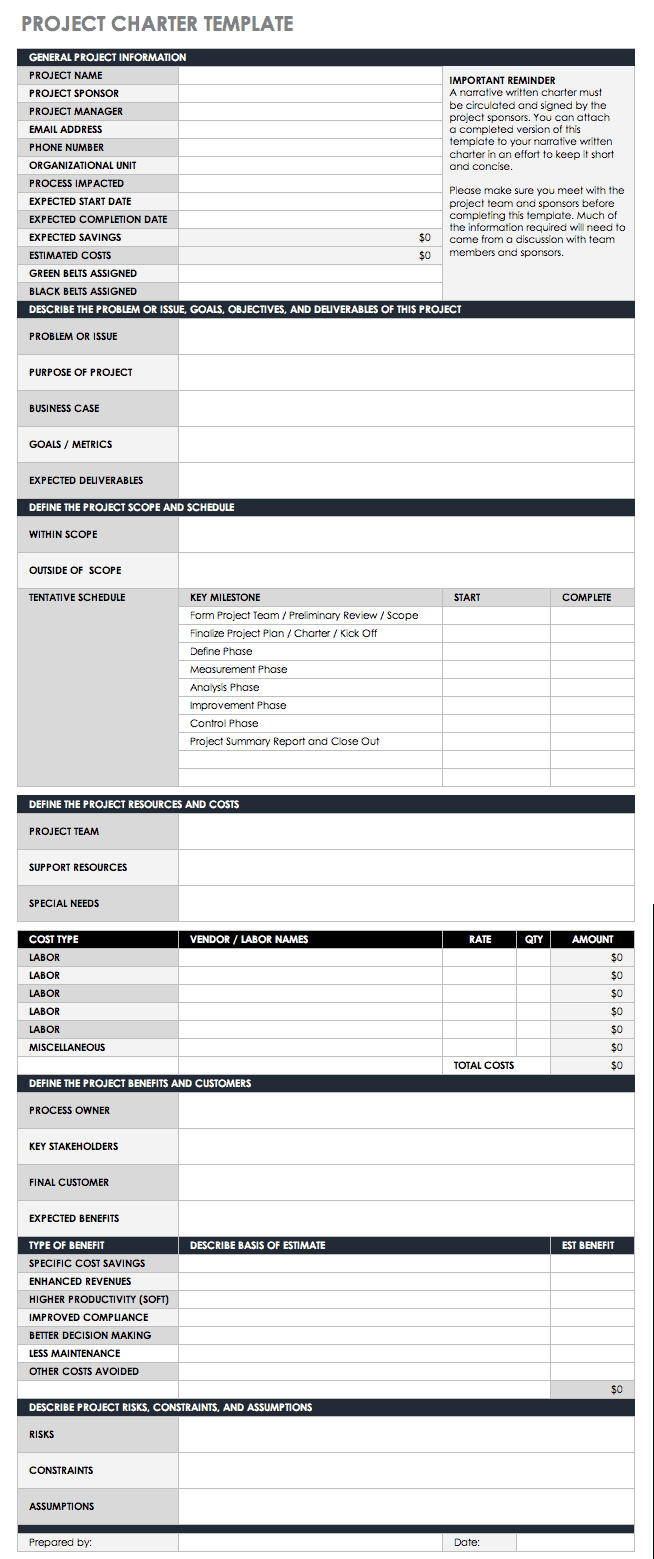 Free Lean Six Sigma Templates | Smartsheet Throughout 8D Report Template