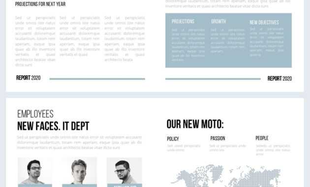 Free Modern Llc Annual Report Template - Flipsnack intended for Llc Annual Report Template