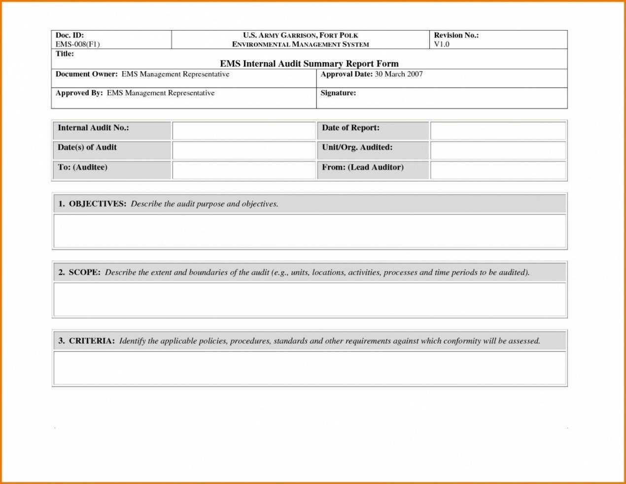Free Non Conformance Report Template Kleobergdorfbibco Non With Regard To Non Conformance Report Template