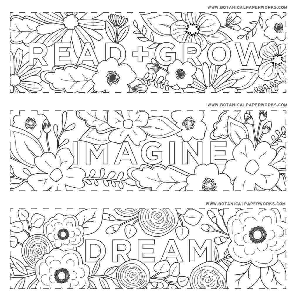 Free Printable Coloring Bookmarks Templates Blank Funeral For Free Blank Bookmark Templates To Print