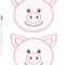 Free Printable Pig Template – Calep.midnightpig.co Regarding Blank Face Template Preschool