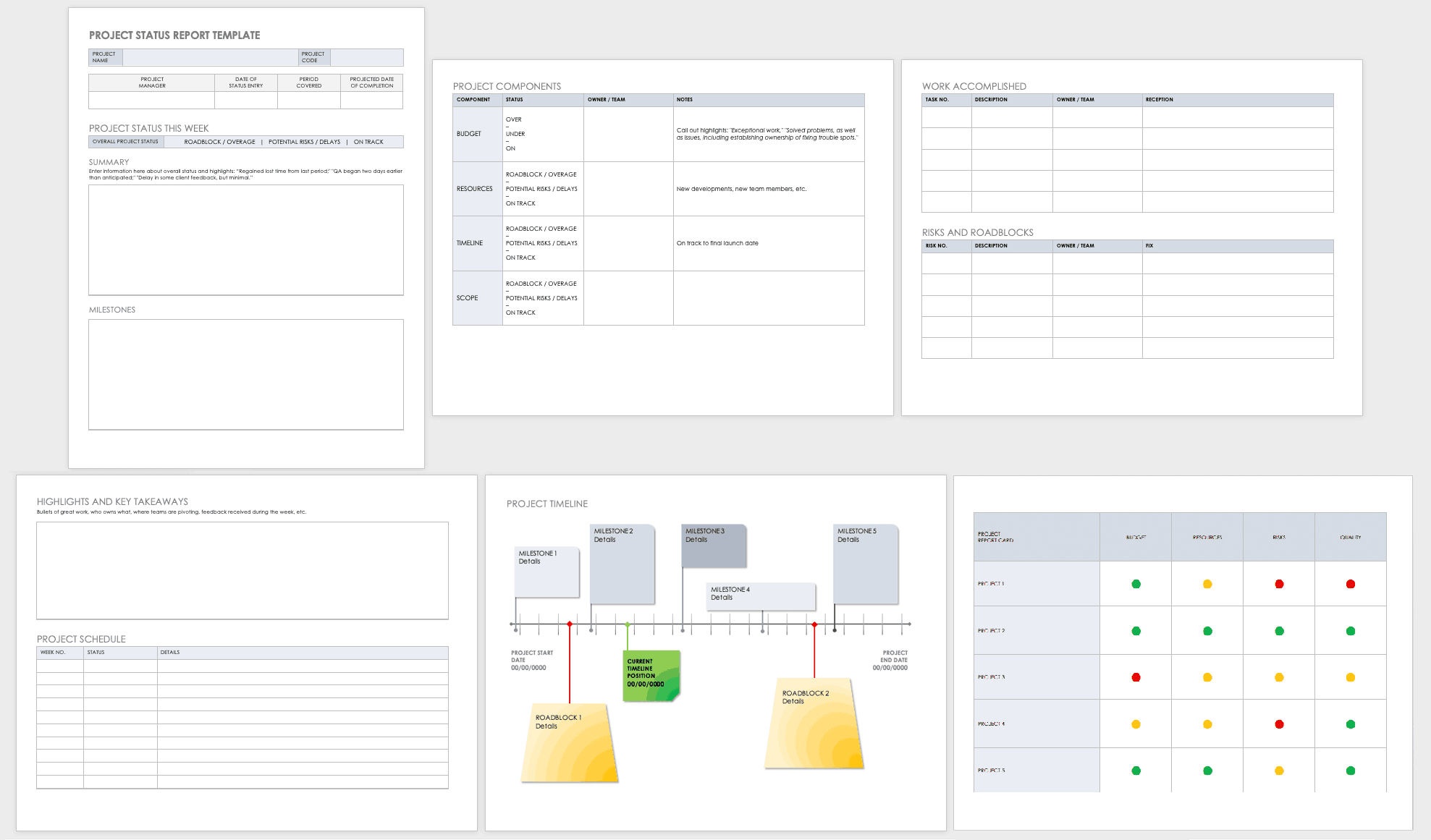 Free Project Report Templates | Smartsheet In Project Monthly Status Report Template