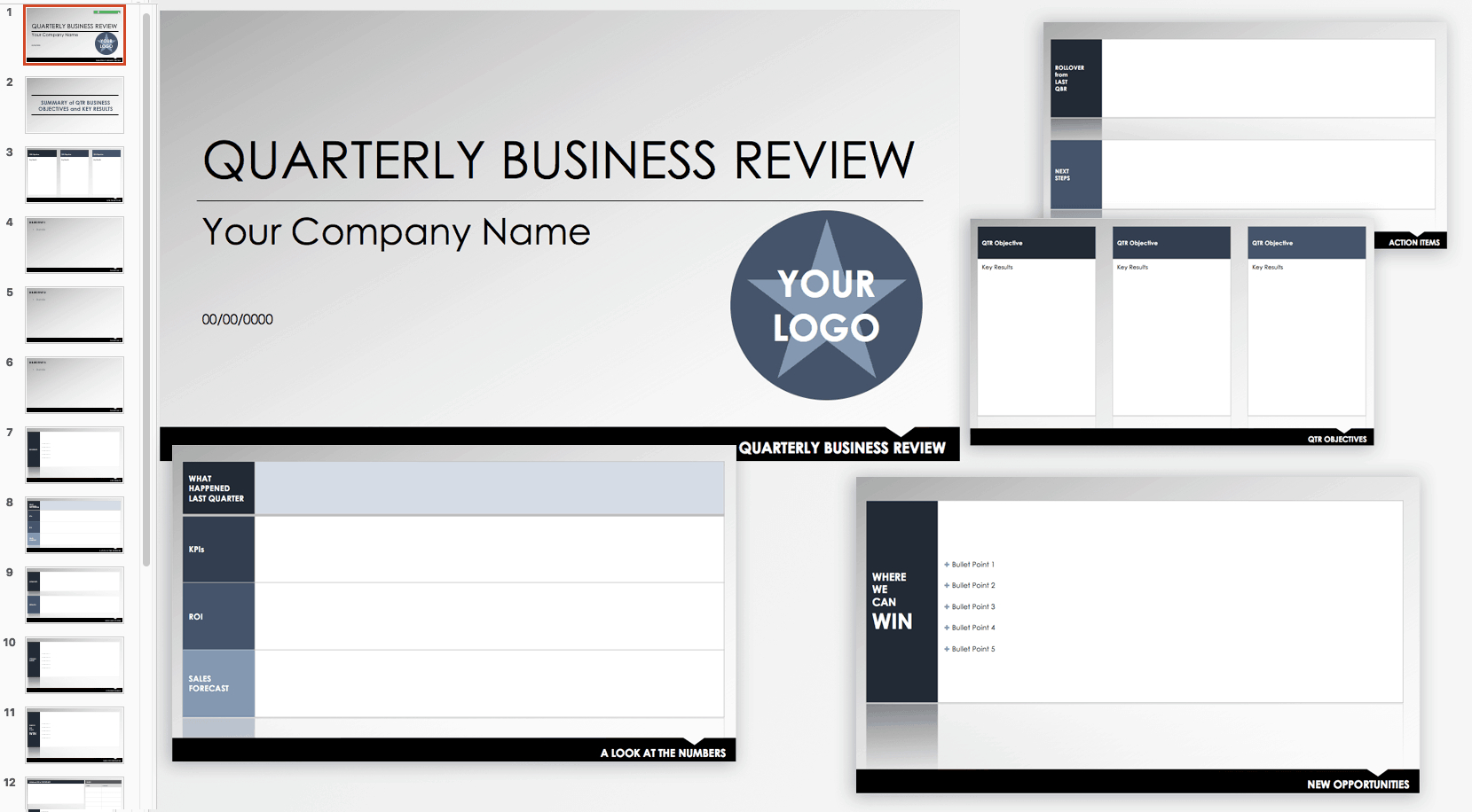 Free Qbr And Business Review Templates | Smartsheet Pertaining To Business Review Report Template